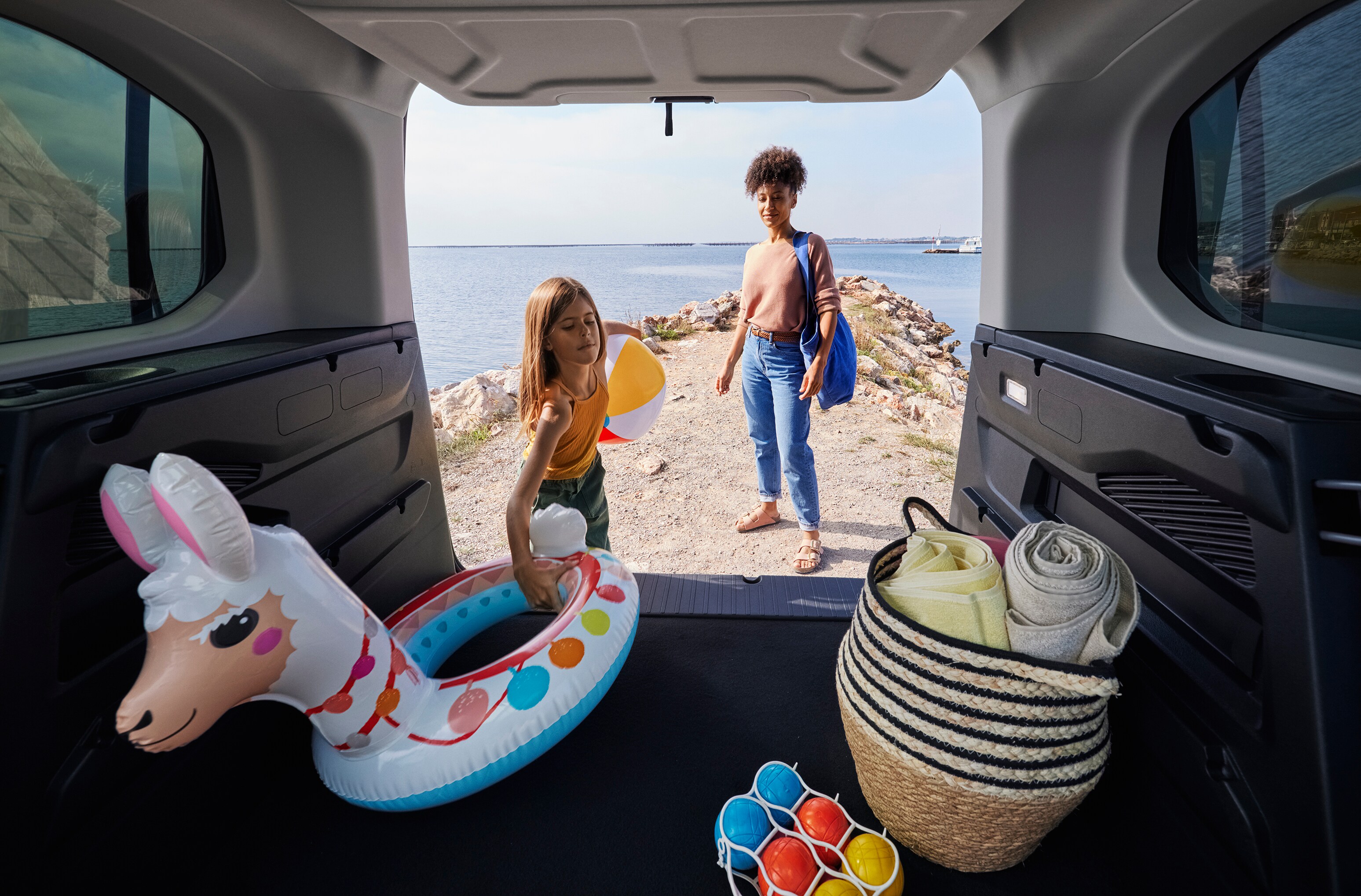 Berlingo view from trunk